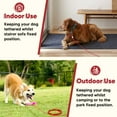 thumbnail image 6 of Furggis 50FT Dog Tie-Out Cable with Shock-Absorbing Spring, Durable & Weatherproof, for Yard & Camping - Red, 6 of 7
