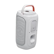 JBL PartyBox 130 - Portable party speaker with JBL legendary sound, a dynamic lightshow and a foldable ergonomic handle - White