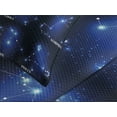 thumbnail image 4 of Ambesonne Constellation Quilted Bedspread Set 3 Pcs, Zodiac Sign Set, King Size, Dark Blue Blue White, 4 of 5