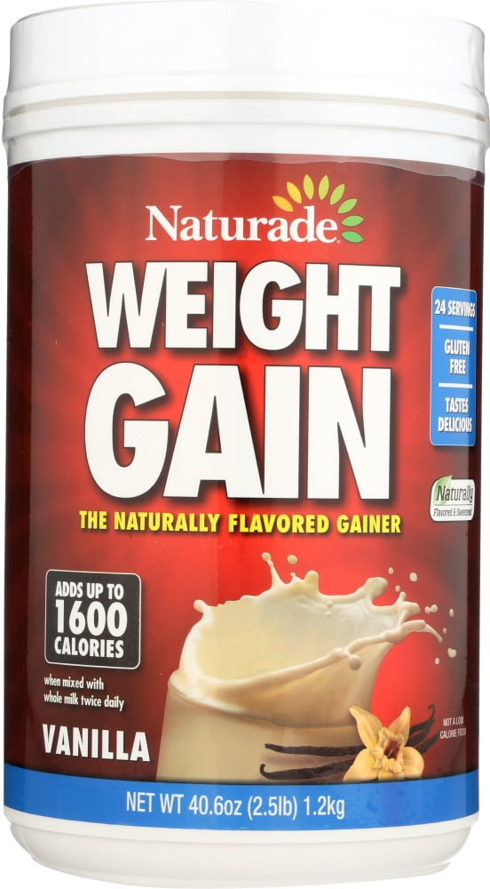 Weight Gain Vanilla, 40.6 oz, 1 Pack