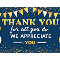 thumbnail image 4 of Gold Balloon Thank You Banner Decorative Support Appreciation Decoration for Employee Corporate Party, 4 of 8