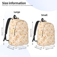 thumbnail image 3 of Lsque Cute Duck And Flower Pattern Canvas Daypack, Durable Backpack, High-quality Versatile Backpack,Vintage Compact Backpack-Medium, 3 of 6