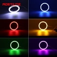 thumbnail image 5 of Anillo de luz LED COB de 12-24 V con forma de ojo de ángel para coche, motocicleta, anillo de luz LED circular de 70 mm, 80 mm y 90 mm, bombilla para faros delanteros de circulación diurna, 5 of 5