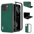 thumbnail image 6 of Allytechgroup Slim Case for Google Pixel 9 Pro Fold, Premium Leather PC Back Cover Shockproof Drop Proof Anti-Scratch Phone Case Cover for Google Pixel 9 Pro Fold, Green, 6 of 6