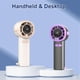 thumbnail image 3 of Portable 100-Gear Turbo Fan with Hiking Hook A, 3 of 5