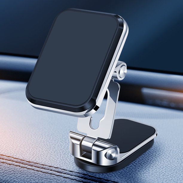 Antideslizante plegable del soporte del teléfono móvil de GPS de la aleación del cinc del tenedor del teléfono para la oficina del coche