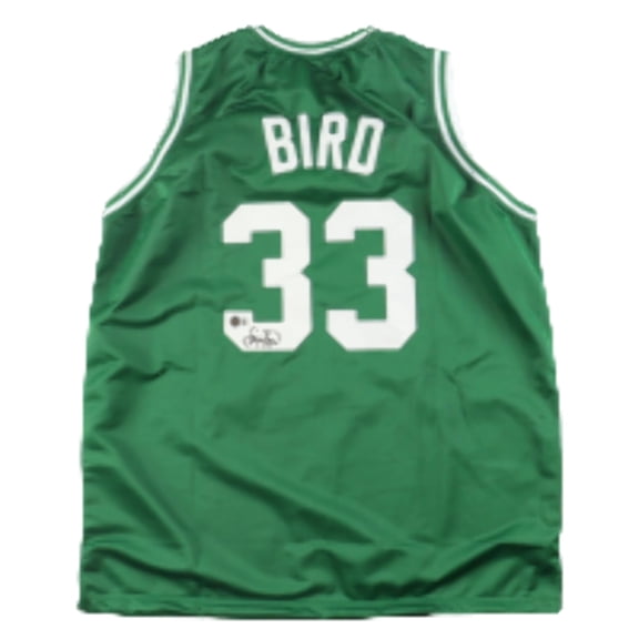 Cash Cards Unlimited Larry Bird Signed Autographed Custom Jersey Beckett 1 Count