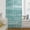Green, variant on Navy Blue Sheer Curtains 45 Inch Length, Light Filtering Voile Curtain Panel, Vintage Modern Abstract Art Ombre Rod Pocket Drapes Window Treatments for Living Room Bedroom 52"x45"