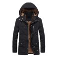 thumbnail image 2 of Vedolay Jackets for Men Winter Coat Casual Open Front Fall Coat Black,3XL, 2 of 5