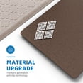thumbnail image 6 of GALMAXS7 Kitchen Mat Anti Fatigue Cushioned Non Slips Kitchen Rugs and Mats Comfort Foam Floor Mat for Standing,17"x29"+17"x60",Khaki, 6 of 11