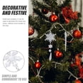 thumbnail image 5 of Gymnture christmas 10 Clear Acrylic Snowflake Icicle Ornaments for Christmas Tree, 5 of 10