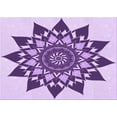 thumbnail image 1 of Ahgly Company Machine Washable Indoor Rectangle Transitional Blossom Pink Area Rugs, 2' x 3', 1 of 7