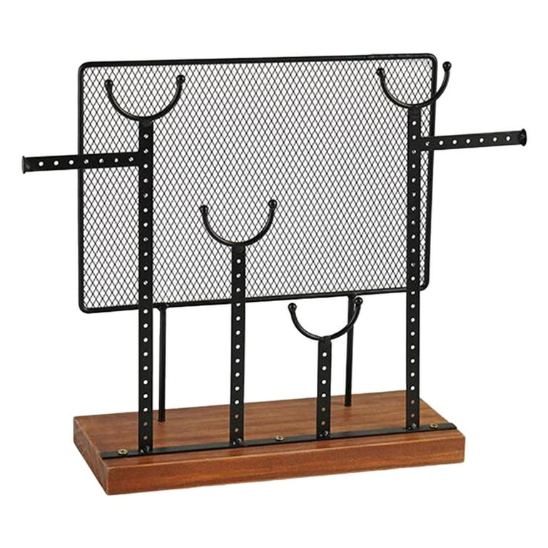 Metal mesh earring holder sale