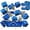 Blue, variant on 2026 New Graduation Surprise Explosion Gift Box,Pop up Cash Money Holder,DIY Bouncy Confetti Card,Creative Memorable Present for Grad,Unique Party Favor Ideas,Empty Fillable Candy Bouquet(Red10 pcs)