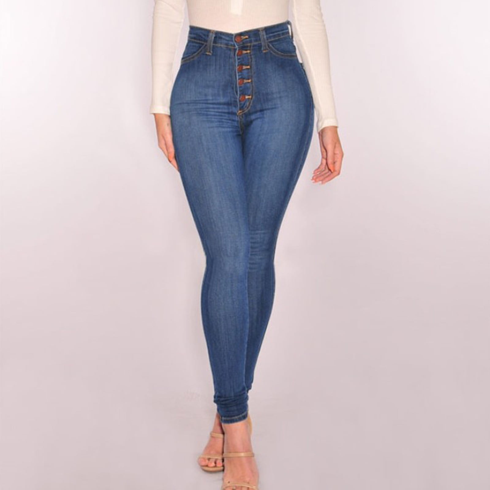 WOMEN FASHION Jeans Basic Blue 36                  EU Primark Jeggings & Skinny & Slim discount 58% 