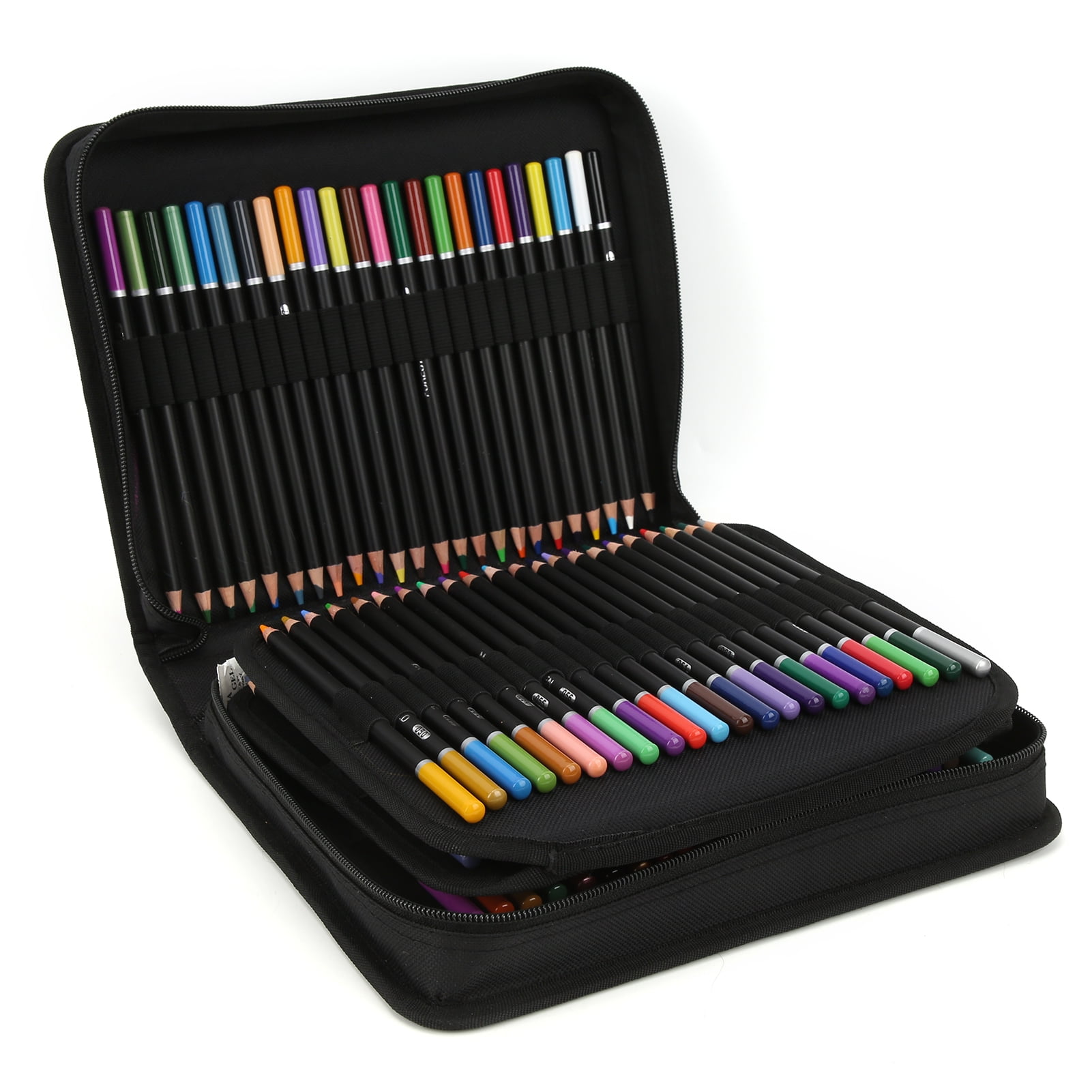 72 Colored Pencils Set,Artist Color Pencil Kit for Adult Kids Teens  Coloring DrawingSoft Core,Oil Based Coloured Pencil,Coloring Book,Sketchpad,Sharpener  in Pencil Case 