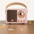 thumbnail image 3 of Haut-parleur Style Ancien, Haut-Parleur Rétro 400mAh 6 Heures d'Autonomie pour Extérieur, Bleu, Vert, 3 of 8