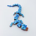 thumbnail image 6 of 3Pcs 3D Printed Pixel Dragon Decoration | PLA Material Novelty Toy & Desk Ornament | Creative Gift for Adults (18+), 6 of 9