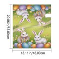 thumbnail image 4 of relayinert Add Holiday Cheer To Mailbox Christmas Deer Pattern Sleeve Easy To Couch Cover YTYH2309052 1Set, 4 of 6