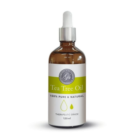 100% Pure & Natural Tea Tree Essential Oil, 4 Fl