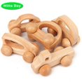 thumbnail image 2 of Juguete educativo Montessori 3D de madera, rompecabezas sensorial de animales, carro inercial, juguetes de aprendizaje intelectual temprano Fivean unisex, 2 of 2