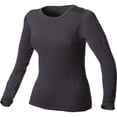 thumbnail image 3 of Lightweight Women's Wool Crew Top - 100% Merino Wool, 3 of 3