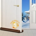 thumbnail image 2 of Door Draft Blocker 32 Inches Door Sweep for Interior Doors Wind Blocker Door Bottom Seal Weather Stripping Black Door Draft Stoppers for Bottom of Door 32 Inch Block Cold Air Noise Smoke Stopper, 2 of 14