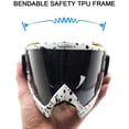 thumbnail image 3 of GHSDFBB Motorcycle Goggles, ATV Dirt Bike Off Road Racing Riding Goggle, Anti-Scratch UV400 Eyewear Cycling Motocross, 3 of 7