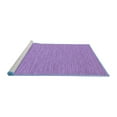 thumbnail image 2 of Ahgly Company Machine Washable Indoor Square Abstract Blue Contemporary Area Rugs, 3' Square, 2 of 4