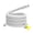 1 meter, variant on Condensate Hose Extension White Corrugated Drain Tube for Kitchen Wall-Side Routing at Household AC Outlet Areas