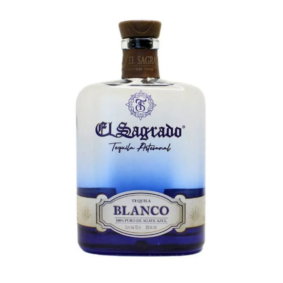 Tequila Artesanal El Sagrado Blanco 750 Ml El Sagrado Tequila, Blanco