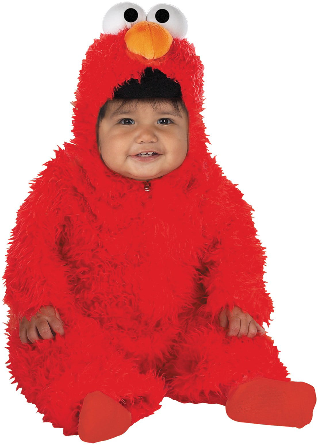 Elmo Plush MONSTRE ROUGE SESAME STREET Fancy Dress Halloween Enfant Deluxe Costume 