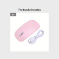 thumbnail image 1 of Mini Nail Polish Glue Drying Lamp USB Interface Folding Mini Mouse Light Therapy Lamp LED Nail Enhancement Lamp, 1 of 5