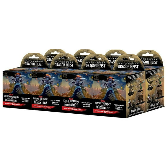 Wizkids D&D Icons of the Realms: Waterdeep Dragon Heist - 8 Pack
