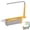 Yellow, variant on Expandable Kitchen Sink Caddy Organizer with Towel Hanger, Adjustable Drain Basket for Sponges, Brushes, Soap - Space Saving Countertop Holder (32-45 cm / 12.6-17.7 inches)