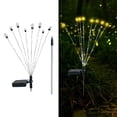 thumbnail image 3 of Firefly Lawn Lamp 2 Modos 8LED Solar Ground Plug Light 600mAh (Warm Light 2pcs), 3 of 7