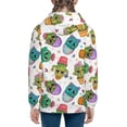 thumbnail image 6 of Pofeuu Cactus And Insects Print Teenage Zipper Hoodie Sweatshirts Hooded Casual Jackets With Pocket For Boys Girls-Medium, 6 of 6
