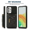 thumbnail image 2 of Feishell Crossbody Wallet Women Case for Samsung A53 5G,[RFID Blocking] Credit Card Holder Phone Case with Strap,PU Leather Purse with Lanyard Bling Flip Cover for Samsung Galaxy A53 5G, Black, 2 of 10