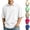 White, variant on Polo Shirts for Men Cotton Short Sleeve Golf Collared Shirt with Pocket Lightweight Wicking Loose for Casual Work Travel