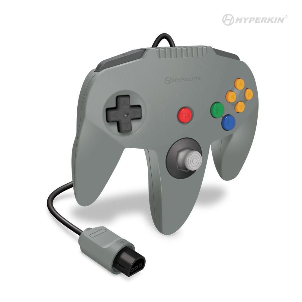 Manette Hyperkin Captain Premium pour N64® (Gris)