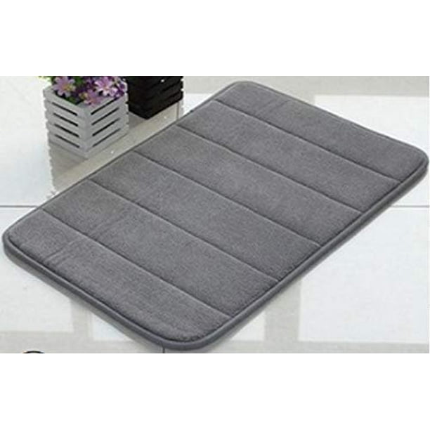 Bathroom Shower Mat with NonSlip Rubber Backing Super Absorbent Floor