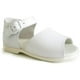 Sandales Casual Unisexe en Cuir pour Filles & Garçons&44; Blanc - Taille 5.5 – image 1 sur 1