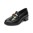 thumbnail image 3 of Mocasin Flexi Oficina Formal Para Mujer Tacon Ancho Negro negro 26 Flexi 119502, 3 of 6