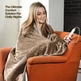 thumbnail image 2 of Manta Eléctrica Medical King 127x152 cm 10 Niveles Beige, 2 of 7