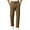 Brown, variant on Mens Stretch Golf Pants Casual Slim Fit Dress Pants Elastic Waist Drawstring Lightweight Trousers