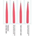 thumbnail image 3 of FcBaudy Tweezers Stainless Steel Eyebrow Clip Set Plucking Tweezers In Plastic Box 4PC Eyebrow tweezers, 3 of 6