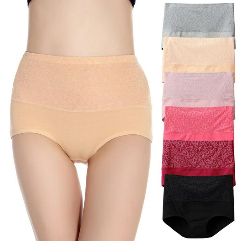 Stretch Cotton High-Waisted Brief 6-Pack