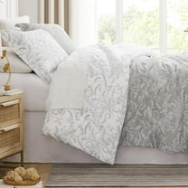 Winter Brush Print Ultra-Soft & Supreme Quality Reversible Comforter Set