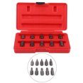 thumbnail image 4 of Screw Extractor  Screw Extractor Guide  Screw Remover Tool   Extractor   Extractor Set 10 Pcs 3.2-10.3mm Screw Extractor Set For Rust Damaged Studs  Remover Out, 4 of 8