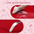 thumbnail image 5 of Pawhut 48" x 36" Elevated Folding Dog Cot Cooling Summer Pet Bed, Red, 5 of 11